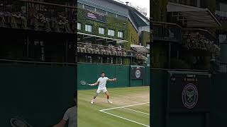 Novak Djokovic Up Close and in Slow Motion djokovic forehand tennis [upl. by Ggerk]