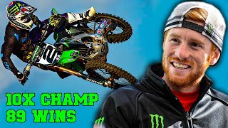 Ryan Villopotos Motocross Career Highlights [upl. by Ariem]