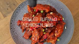 Chargrilled Chicken Ribs Recipe  Smoker BBQ  Barbeques Galore [upl. by Ytok]