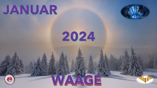 Taroskop WAAGE JANUAR 2024 [upl. by Mitzl]