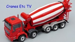 Conrad MAN TGS  Liebherr HTM 1204 Truck Mixer by Cranes Etc TV [upl. by Wood]