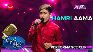 Hamri Aama sarai nai bathi chan Namgyel Tamang  Nepal Idol Season 4 [upl. by Bobbie413]