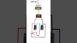 220V AC to 24V12V DC Converter shorts youtubeshorts viral gktechnical trending converter [upl. by Celie]