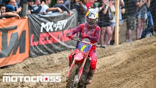 Pro Motocross 450 Class Highlights  Southwick National 2024 [upl. by Maitilde93]