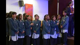 Live Kajri Song and Dance Performance by Talented Kids of Savitri Bai Phule IC Greater Noida [upl. by Kinsler]