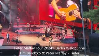 Peter Maffay amp Tim Bendzko  Tiefer Peter Maffay Tour 2024 Waldbühne Berlin 09072024 [upl. by Lanaj]