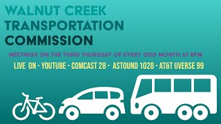 Walnut Creek Transportation Commission [upl. by Gigi348]