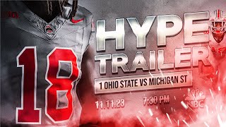 2023 1 Ohio State vs Michigan State Hype Trailer [upl. by Innej36]