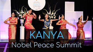 Kruti Dance Academy performs at the Nobel Peace Summit  quotKanyaquot by Niraj Chag [upl. by Ahsets867]