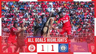 MAGOLI YOTE SIMBA SC 1 VS AZAM FC 1  NBC PREMIER LEAGUE 202324 [upl. by Nahaj962]