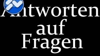 Antworten auf Ihre Fragen 2 [upl. by Seow]