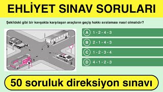 🚗 EHLİYET SINAV SORULARI ⛔ [upl. by Belia836]