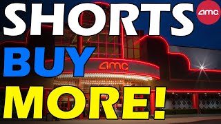 AMC SHORTS BUYING MORE SHARES Short Squeeze Update [upl. by Lema]