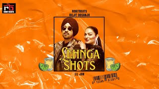 Lehnga x Shots  Diljit Dosanjh ft Rokitbeats  Latest Punjabi Songs 2024  Party Mix [upl. by Redd]