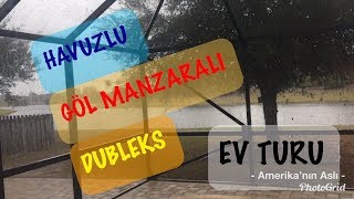 FLORİDA’DA DUBLEKS HAVUZLU EV TURU [upl. by Antonin]