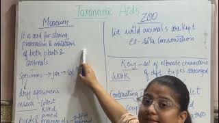 Class11 Chapter 1 Part 3 living world Topic  Taxonomical Aids neet biology [upl. by Tabbie]