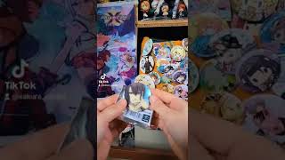 Opening A Box Of Hakuouki Button Blind Packs [upl. by Lucilia]