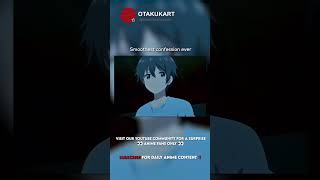 Smoothest confession ever anime shorts animeedits animememes [upl. by Roshan]