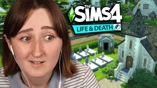 Speedrunning the Grim Reaper career in The Sims 4 Life amp Death [upl. by Htieh]