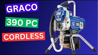 Graco 390 PC Cordless Airless Paint Sprayer Review [upl. by Hannah]