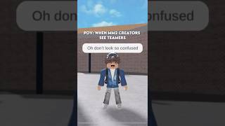 When mm2 creators see TEAMER👀 roblox robloxmm2 shorts CR [upl. by Fredrika]