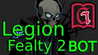 AQW Updated Legion Fealty 2 Bot 2023 TGBots Grimlite Rev v13 [upl. by Aiekam]