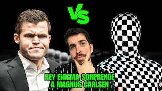 Magnus Carlsen VS Rey Enigma Reacción y Análisis de Ajedrez [upl. by Schiffman]