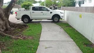 SEQ Water vehicle illegally parked  Buckland Road Nundah [upl. by Janice]