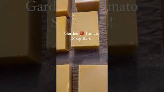 Handmade tomato soap natural skincare artisan soap for clear skin [upl. by Anbul]