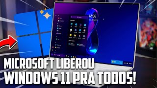 🤯WINDOWS 11 PRA TODOS Veja como Atualizar para Windows 11 Oficial sem Gambiarras [upl. by Mckenzie]