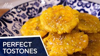 Perfect Tostones  Chef Zee Tips  Cooking Tips  Made To Order  A La Orden [upl. by Lula657]