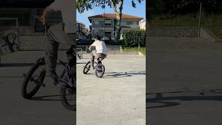 360 manual 180 to Half crankfrlip on Flalt bmx [upl. by Tallulah]