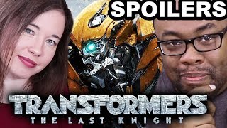 TRANSFORMERS The Last Knight SPOILERS REVIEW ft Lindsay Ellis Black Nerd [upl. by Grew]