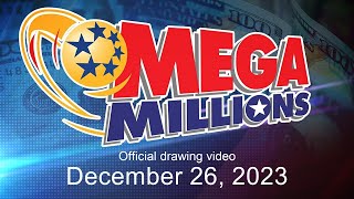 Mega Millions drawing for December 26 2023 [upl. by Trainor]