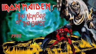 IRON MAIDEN  Hallowed Be Thy Name Lyrics [upl. by Arocahs]