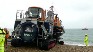 Selsey Lifeboat Launch [upl. by Newhall]