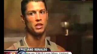 CRISTIANO RONALDO ENTREVISTA [upl. by Ignaz234]