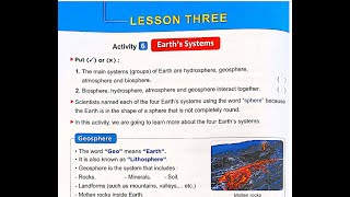 5Science Grade 5 Lesson 3 quot Earths systems quot شرح الدرس الثالث سنة خامسة الترم الثانى الجزء الاول [upl. by Flessel895]