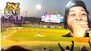 LSU VS FLORIDA THE BEST COLLEGE BASEBALL GAME I HAVE EVER BEEN TO [upl. by Sedaiuqlem]