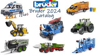 Bruder 2024 Catalog New Product List [upl. by Geno]