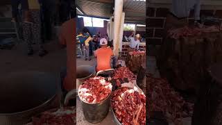 Picadores de carne en Vista Hermosa Huajuapan Oaxaca mole moledechiho comidaoaxaqueña [upl. by Bidget223]