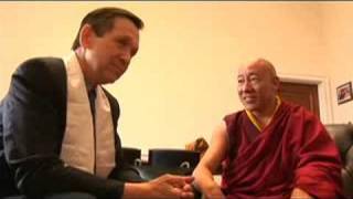 Dennis Kucinich meets with the Tibetan Nechung Oracle [upl. by Obidiah]