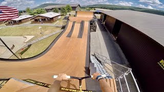 INSANE SCOOTER TRICKS VS WOODWARD MEGA RAMP [upl. by Gilburt360]