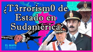 🦅¿Qué fue el PLAN CÓNDOR 🇨🇱🇦🇷🇧🇷🇵🇾🇧🇴  El Mapa de Sebas [upl. by Conant]