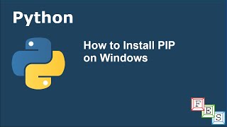 How to Install PIP on Windows [upl. by Lorola]