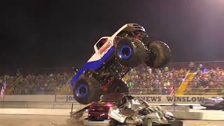 PLAYN HOOKIE  SWANSBORO NC  2023 OVERDRIVE MONSTER TRUCKS [upl. by Evatsug]