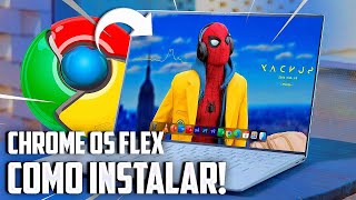 NOVO sistema operacional do Google🔥 Como Instalar o Chrome OS Flex no Lugar do Windows [upl. by Saffren]