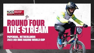 LIVE  Round Four  2023 UCI BMX Racing World Cup [upl. by Astto743]