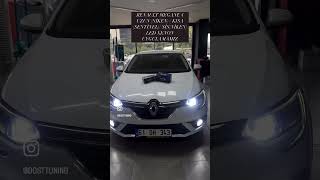 RENAULT MEGANE 4 UZUN NİKEN  KISA SENTİNEL SİSNİKEN LED XENON UYGULAMAMIZ [upl. by Peirce513]