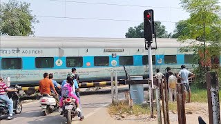 kochuveli amritsar express 12483 heading towards Amritsar junction  DIVERTED TRAIN [upl. by Tinya995]